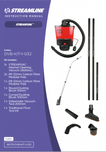 Instructions for INSTR-DVB-KIT-1-032