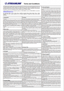 2022 Terms and Conditions