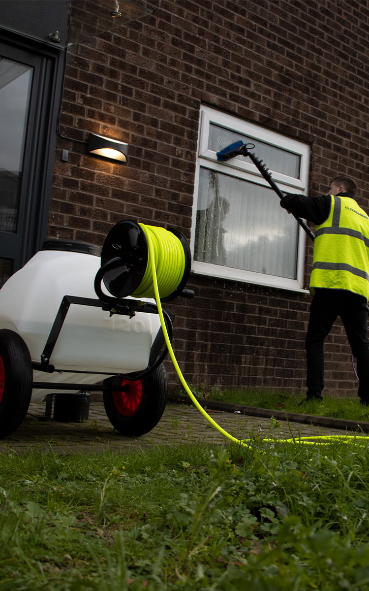 cleaning with the barrow kit