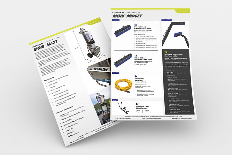 booklet for maxi rodi trolley system