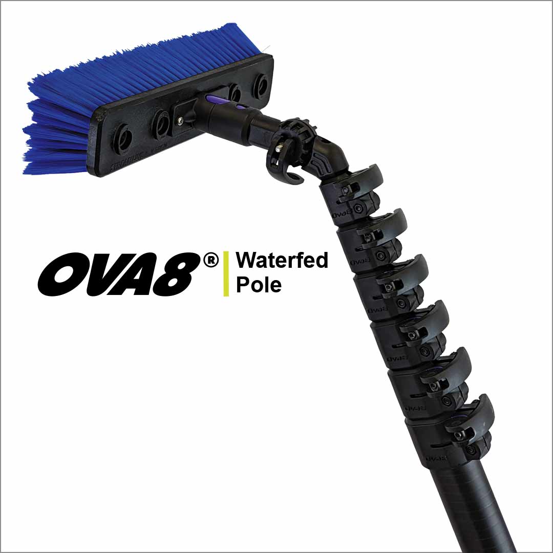 OVA8 waterfed poles