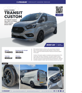 Ford Transit – Bravo® 650 – Specialist Window Cleaning Package