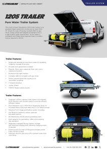 Streamline® Smartank® 1205 Trailer - Specification Sheet