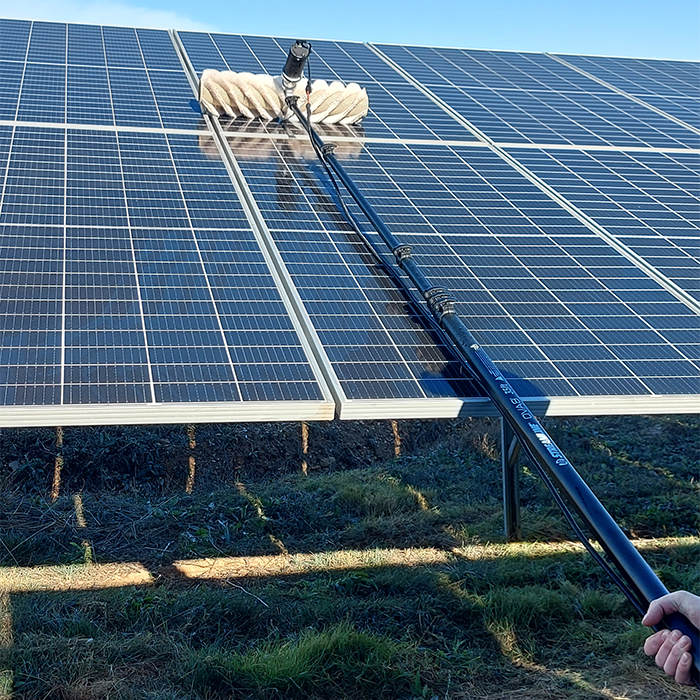 solar panel cleaning